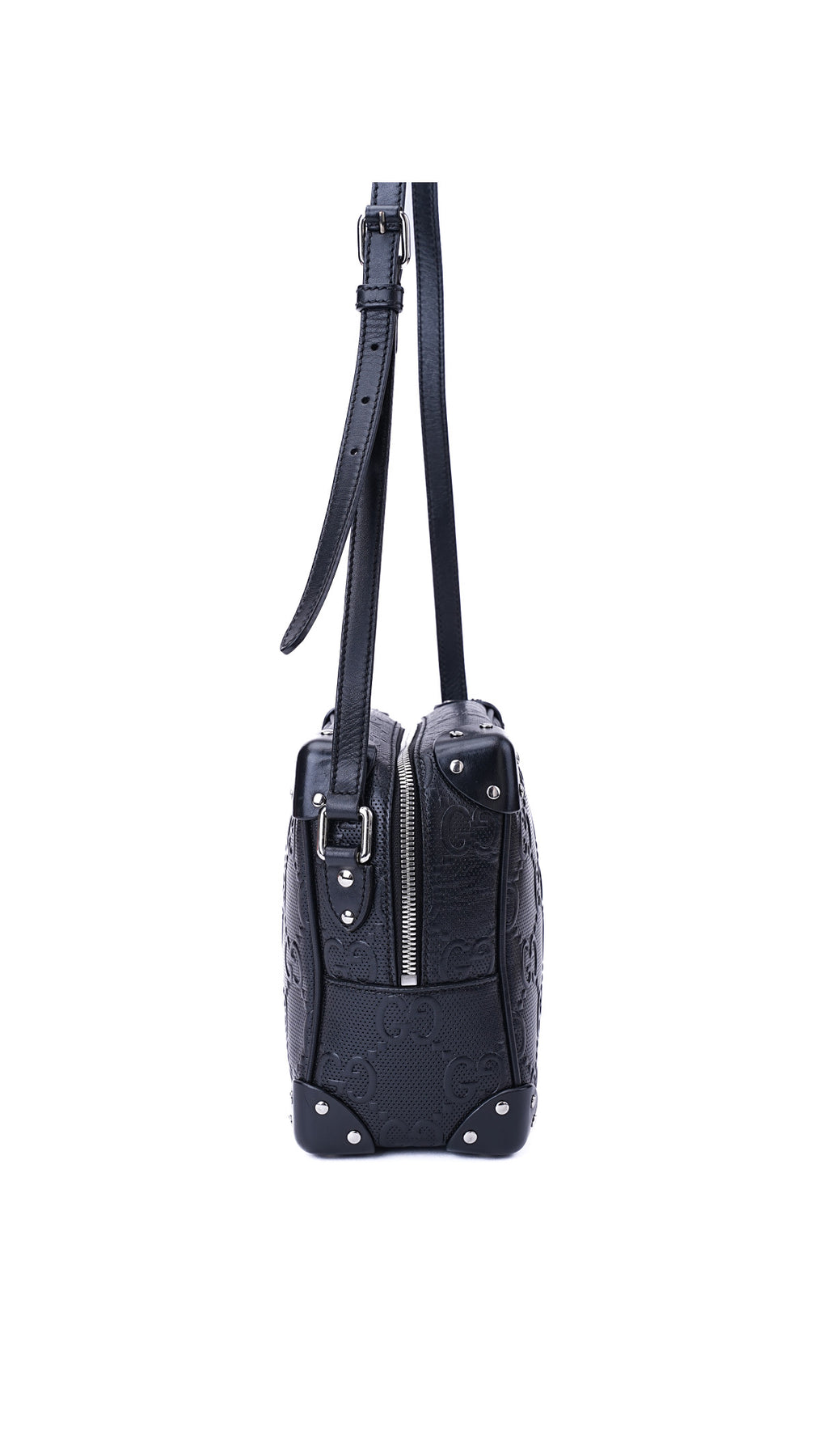 Gucci GG Supreme Camera Box Bag - Svart
