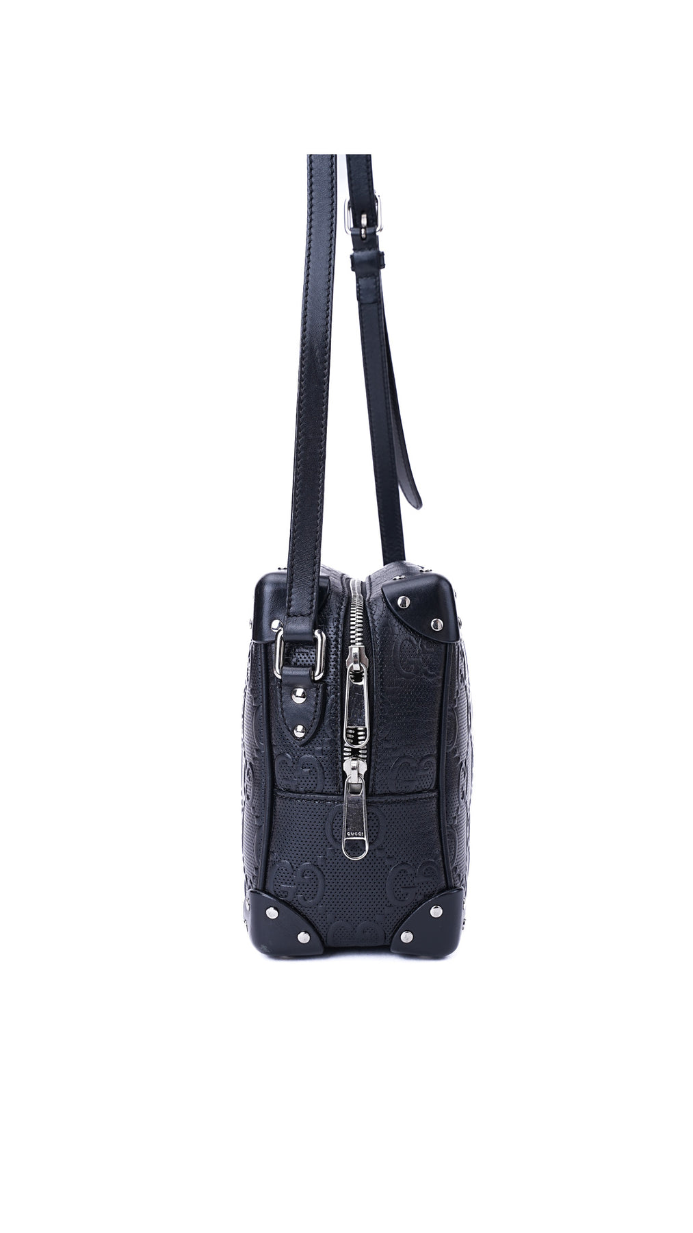 Gucci GG Supreme Camera Box Bag - Svart