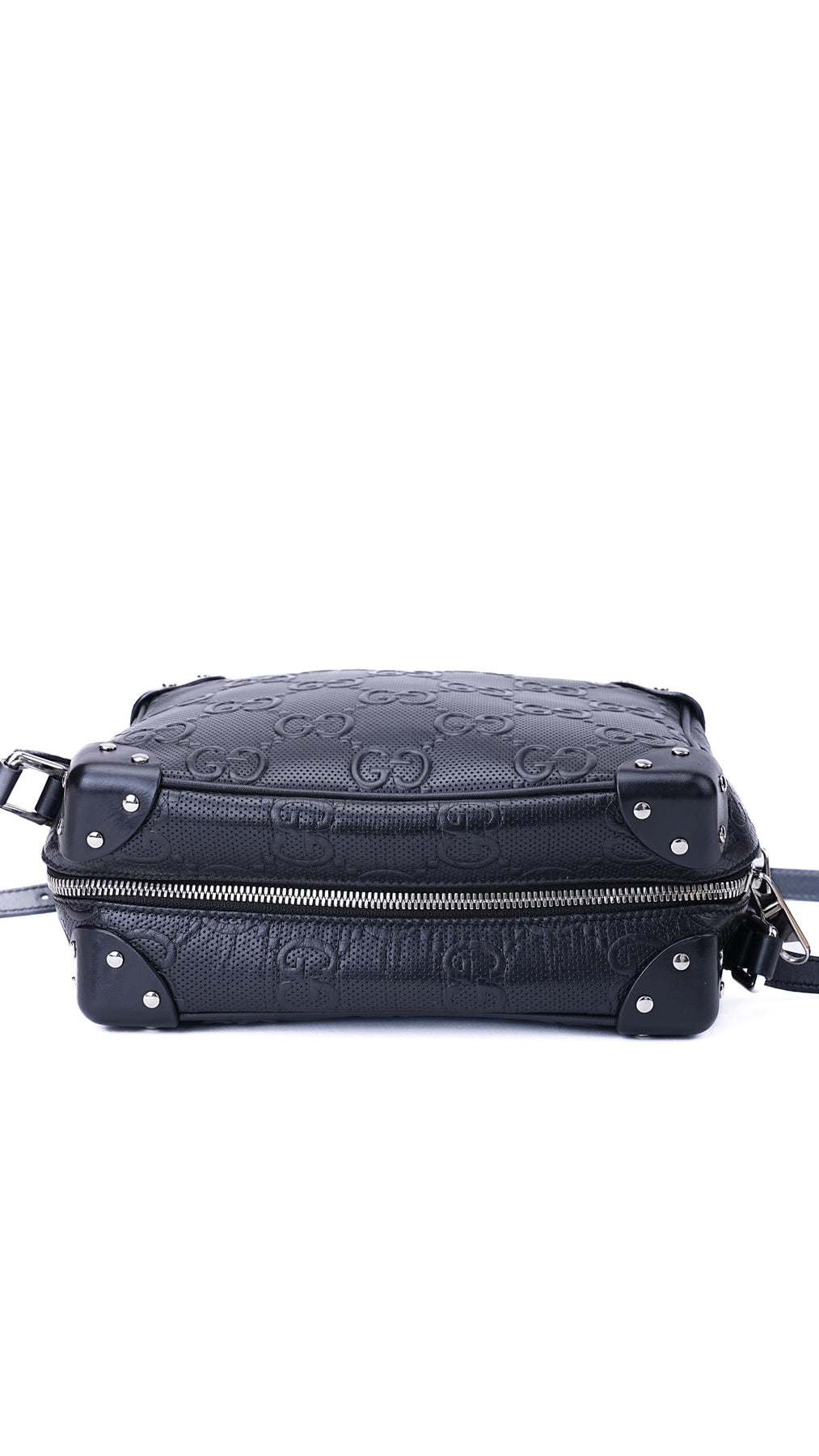 Gucci GG Supreme Camera Box Bag - Svart