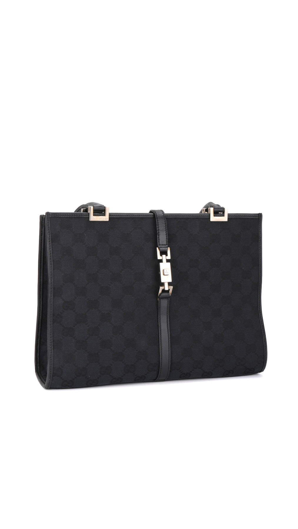 Gucci Gg Supreme Tote Bag - Svart
