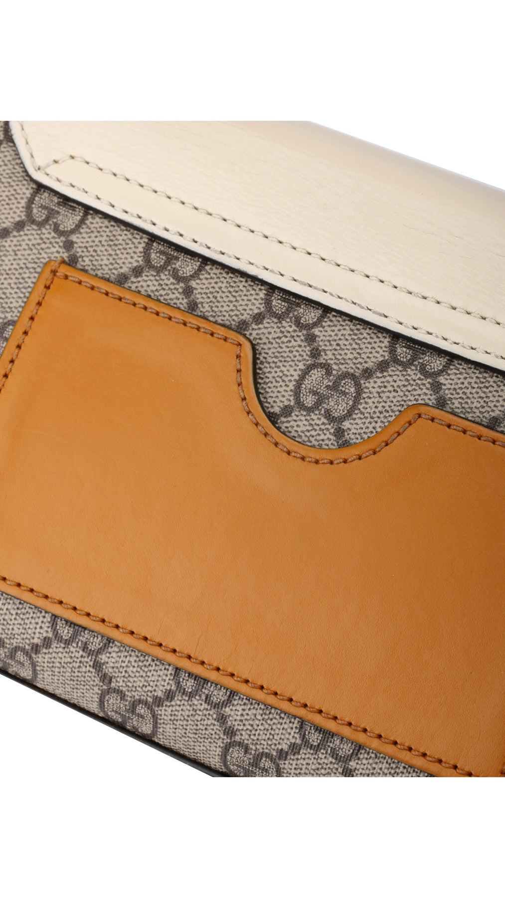 Gucci GG Supreme Padlock Shoulder Bag - Beige