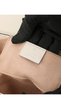 Gucci GG Supreme Padlock Shoulder Bag - Beige