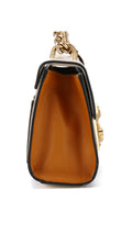 Gucci GG Supreme Padlock Shoulder Bag - Beige