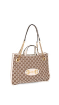 Gucci Horsebit 1955 Tote Bag Medium - Brun
