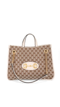 Gucci Horsebit 1955 Tote Bag Medium - Brun