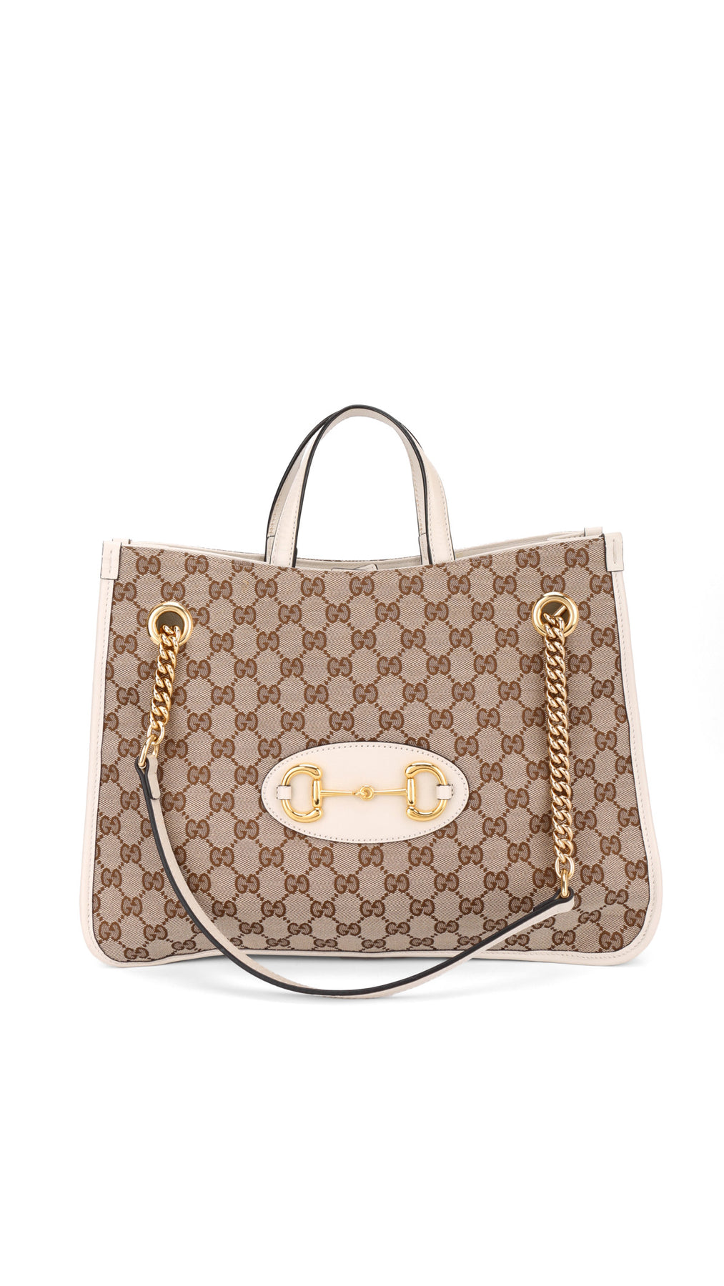 Gucci Horsebit 1955 Tote Bag Medium - Brun