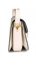 Gucci Horsebit 1995 Axelväska - Grå/Vit