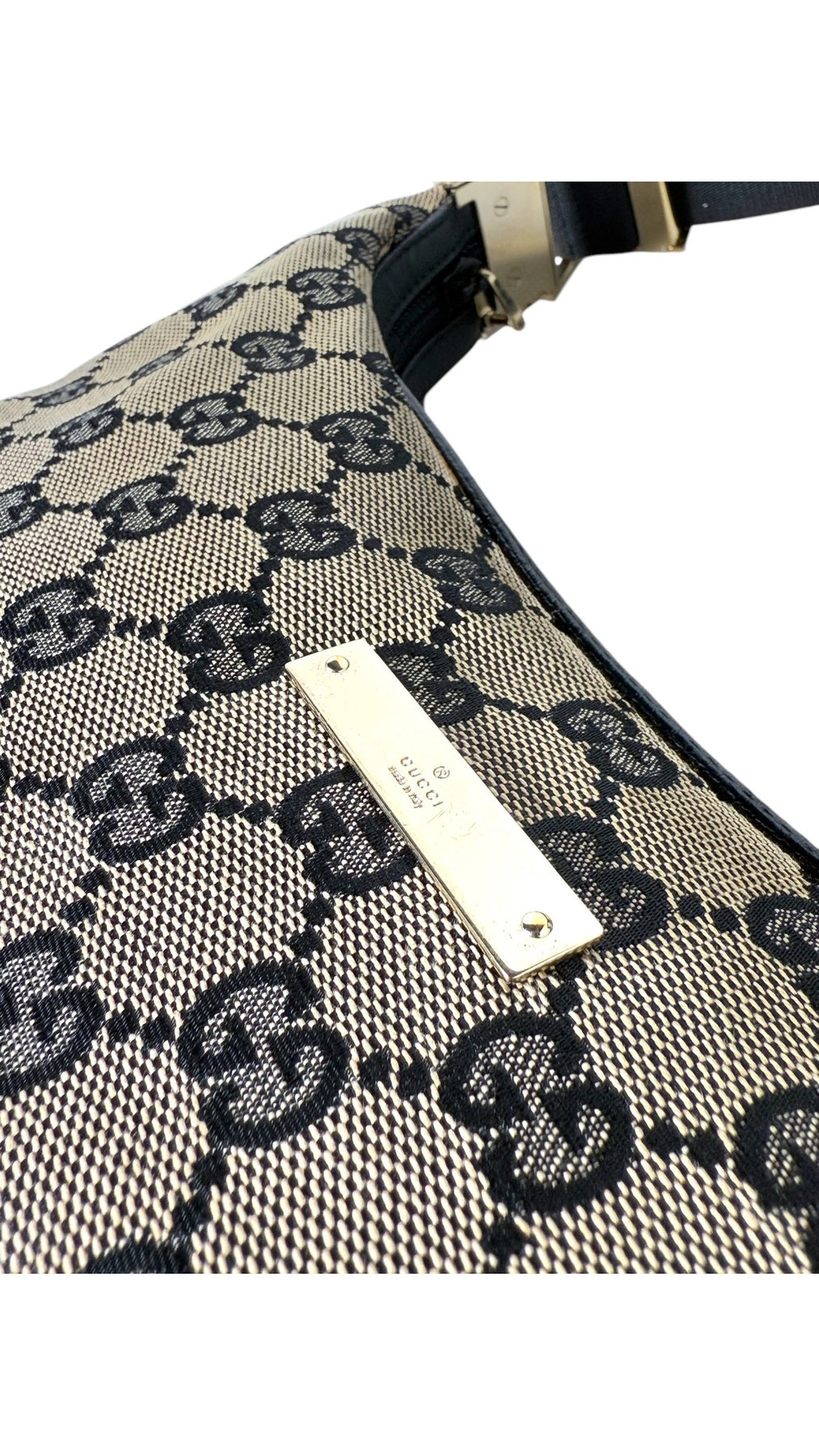 Gucci Monogram Axelväska - Beige