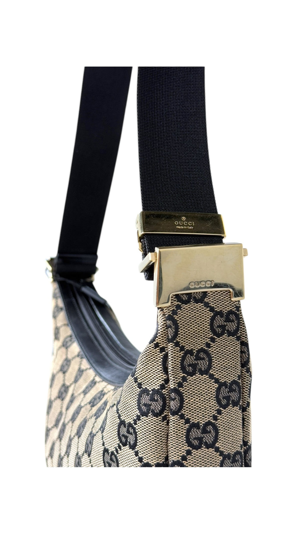 Gucci Monogram Axelväska - Beige