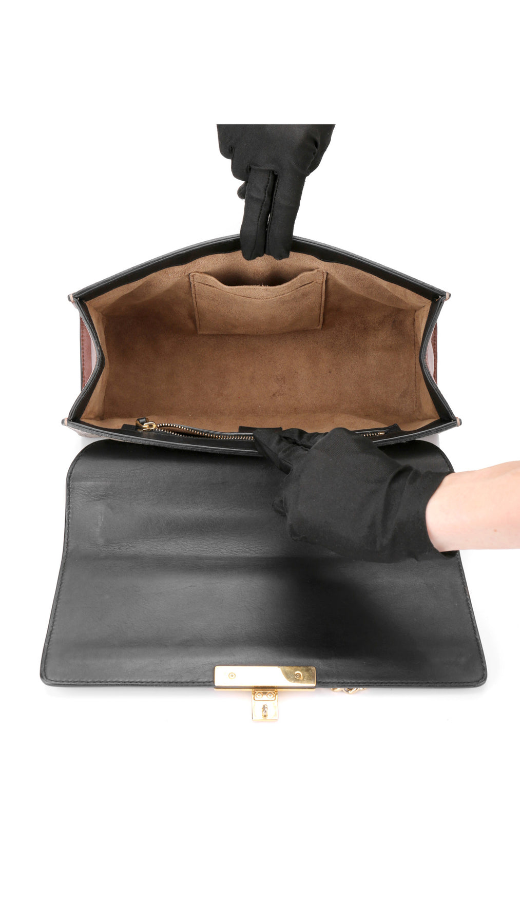 Gucci Padlock Axelväska Medium - Monogram