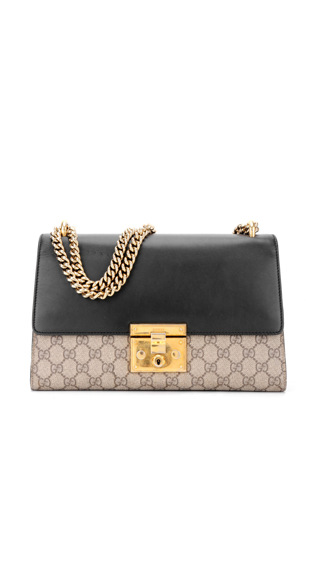 Gucci Padlock Axelväska Medium - Monogram