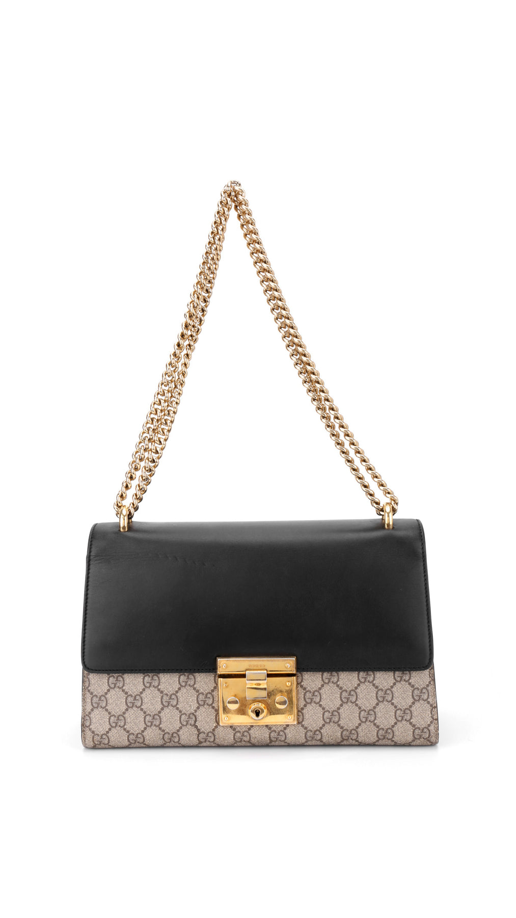 Gucci Padlock Axelväska Medium - Monogram