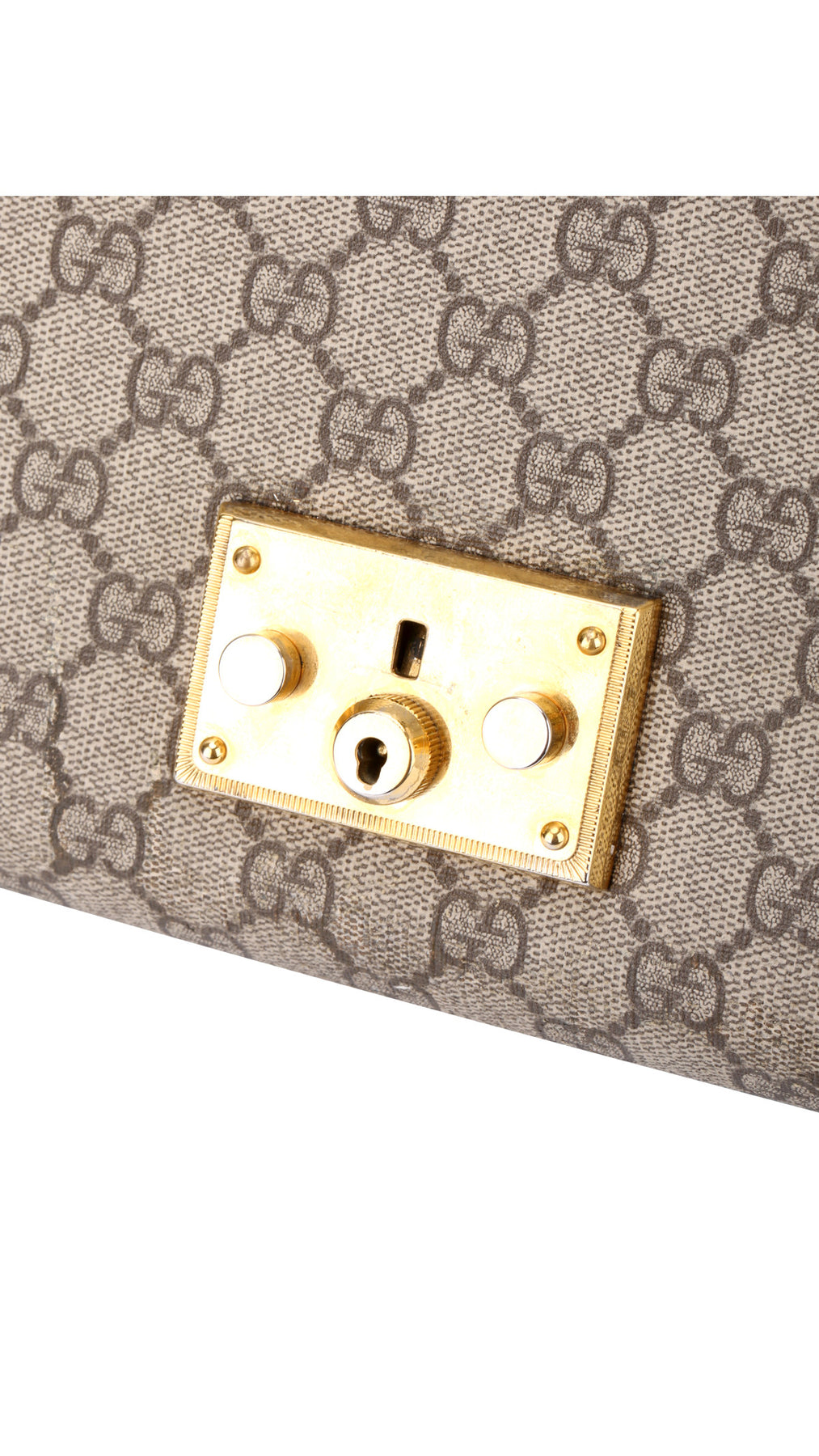 Gucci Padlock Axelväska Medium - Monogram