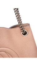 Gucci Soho Chain Tote Bag - Beige