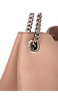 Gucci Soho Chain Tote Bag - Beige