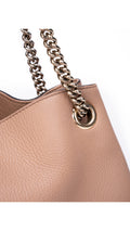 Gucci Soho Chain Tote Bag - Beige