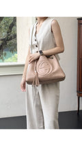 Gucci Soho Chain Tote Bag - Beige