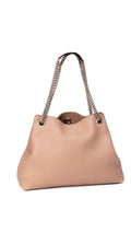 Gucci Soho Chain Tote Bag - Beige
