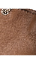 Gucci Soho Chain Tote Bag - Beige