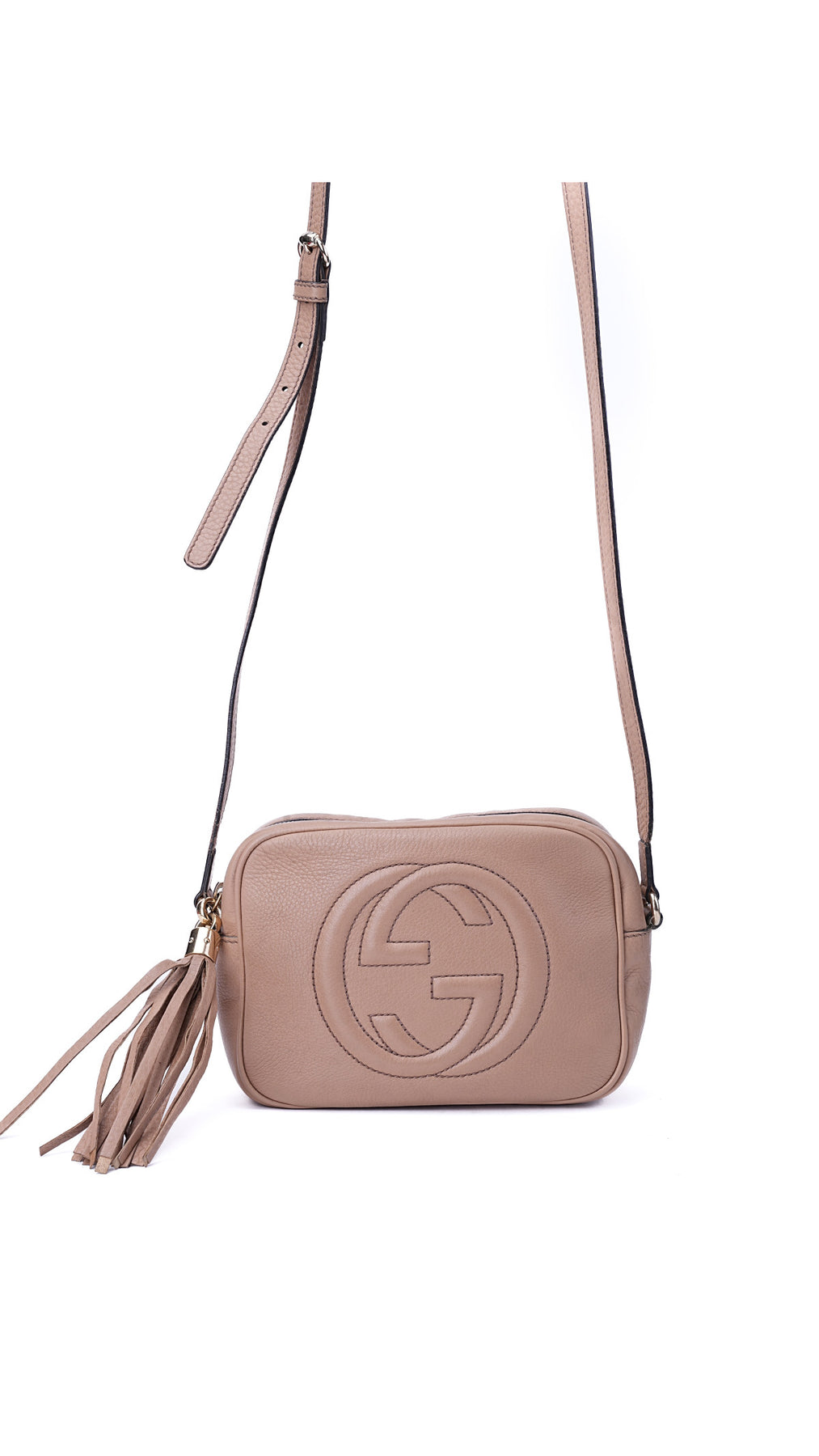 Gucci Soho Disco Axelväska - Beige