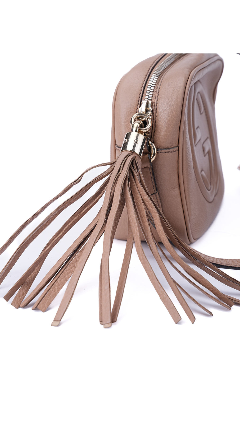 Gucci Soho Disco Axelväska - Beige