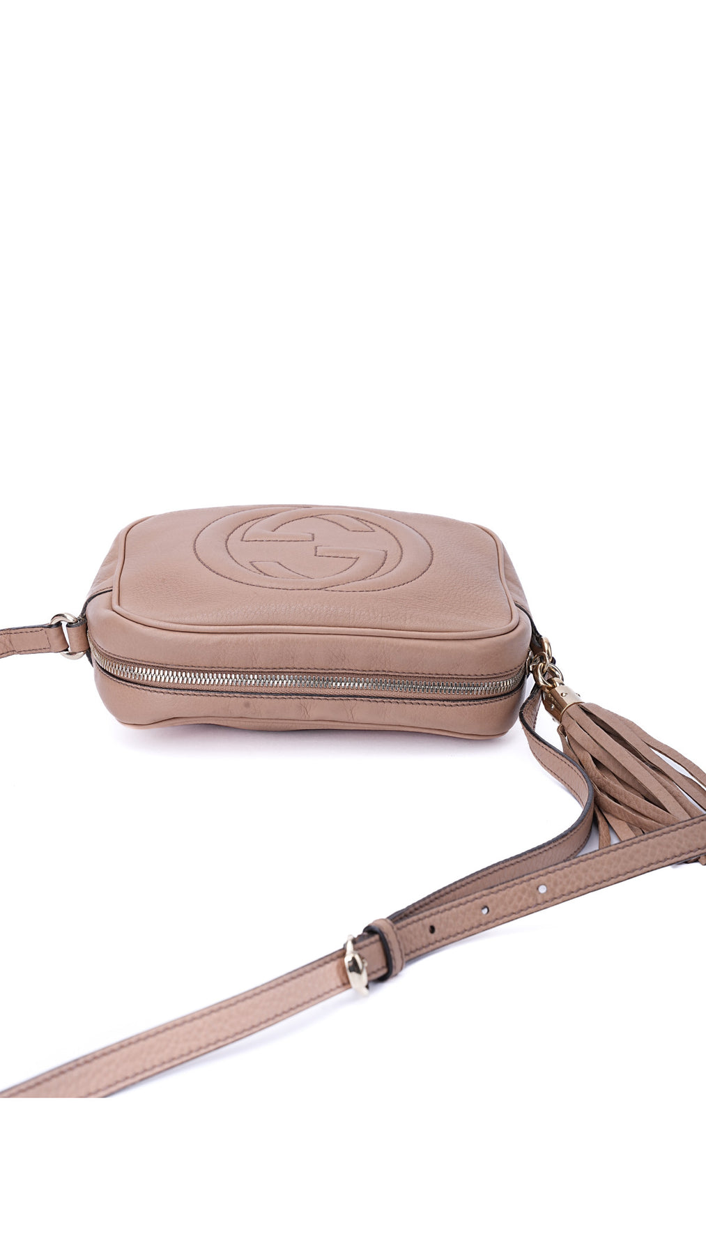 Gucci Soho Disco Axelväska - Beige