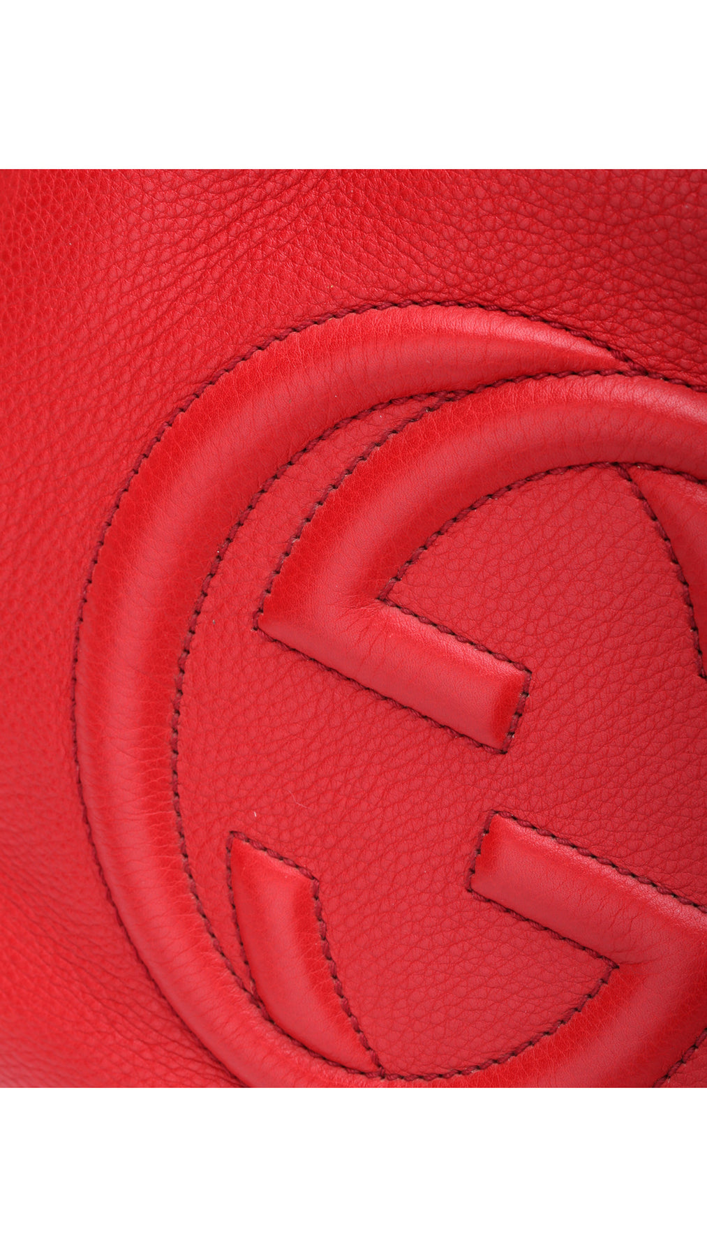 Gucci Soho Disco Tote Bag - Röd