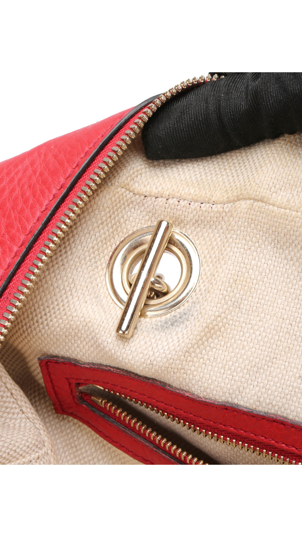 Gucci Soho Disco Tote Bag - Röd