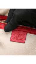 Gucci Soho Disco Tote Bag - Röd