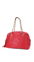 Gucci Soho Disco Tote Bag - Röd
