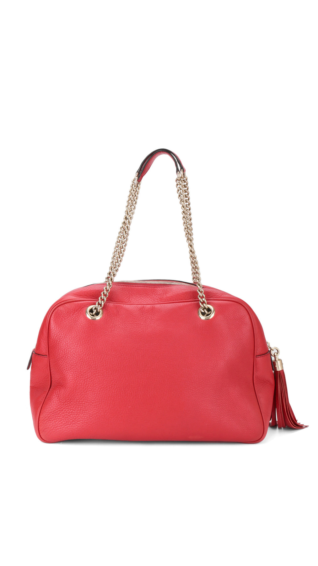 Gucci Soho Disco Tote Bag - Röd