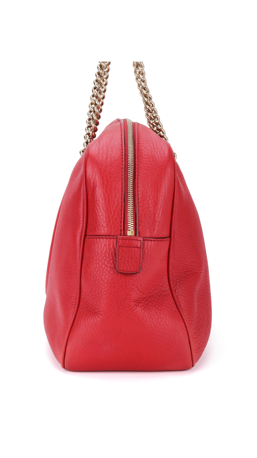 Gucci Soho Disco Tote Bag - Röd