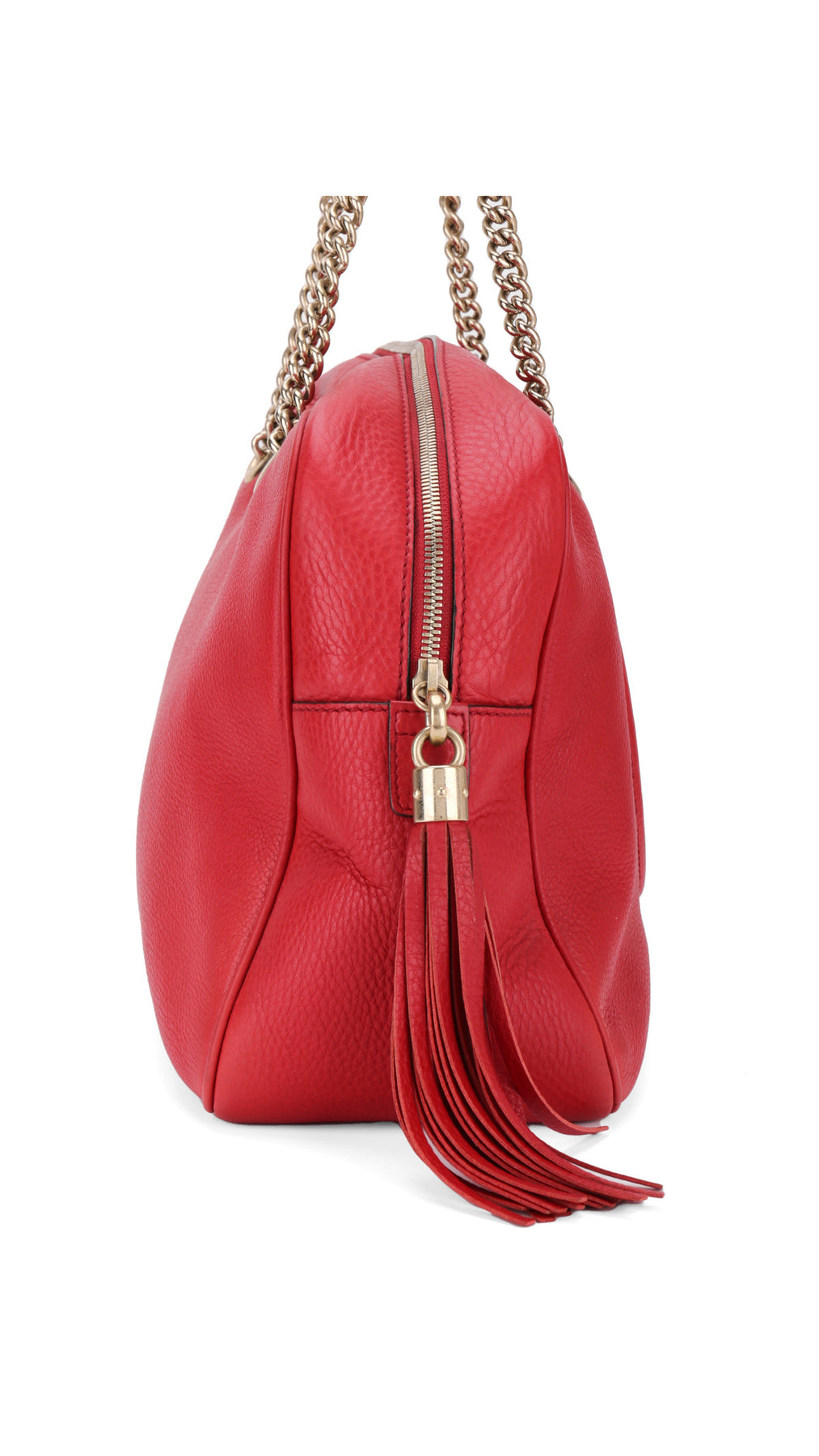 Gucci Soho Disco Tote Bag - Röd