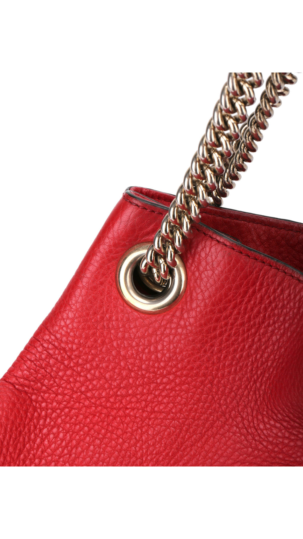 Gucci Soho Tote Bag - Röd
