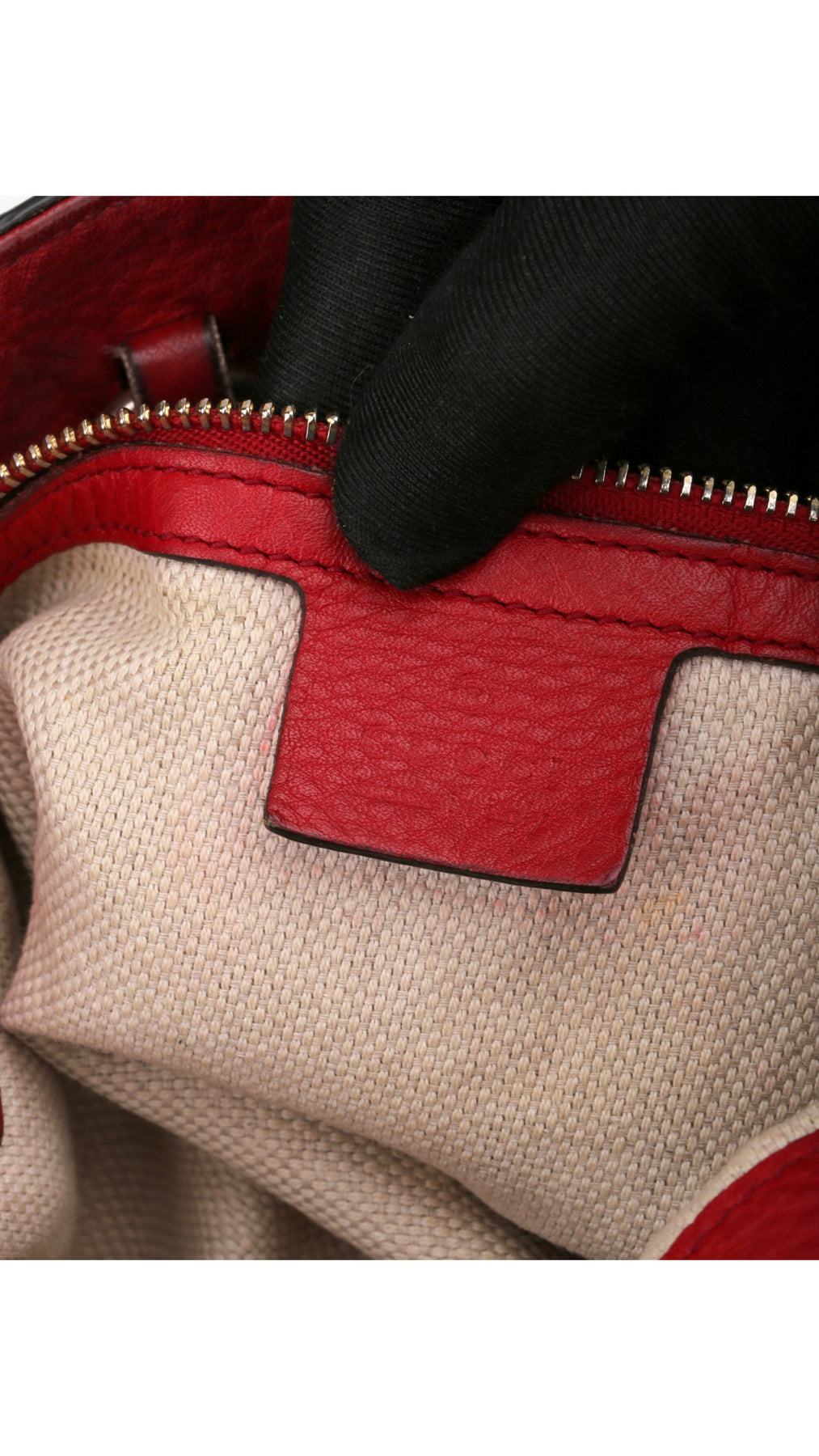 Gucci Soho Tote Bag - Röd