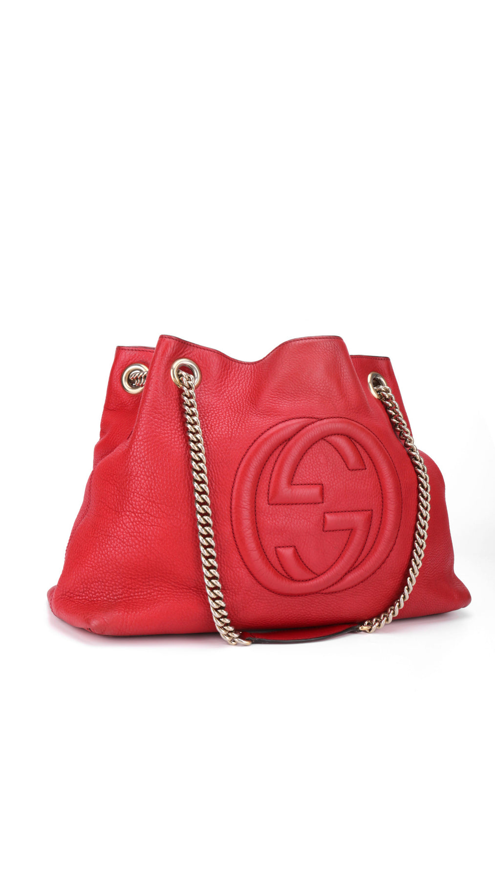 Gucci Soho Tote Bag - Röd