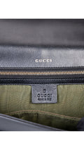 Gucci Logo Plaque Axelväska - Svart