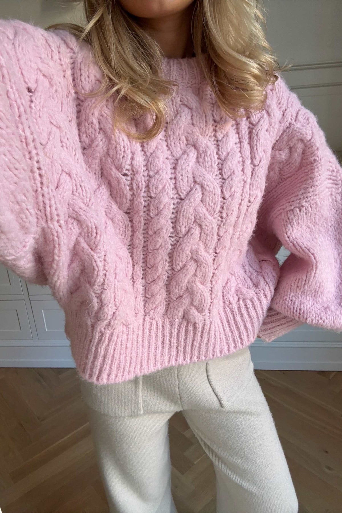 Noraic Sweater - Ljusrosa
