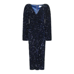 Teagan Lg Dress - Blue