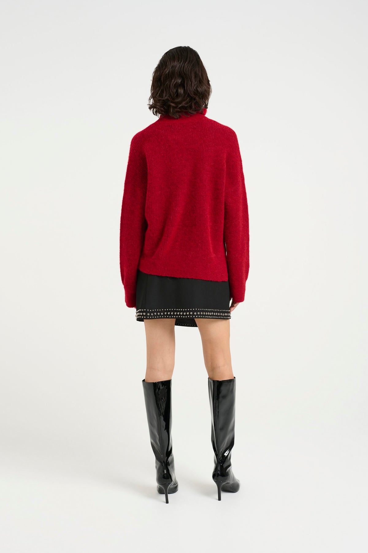 AlphaGZ Rollneck - Haute Red Melange