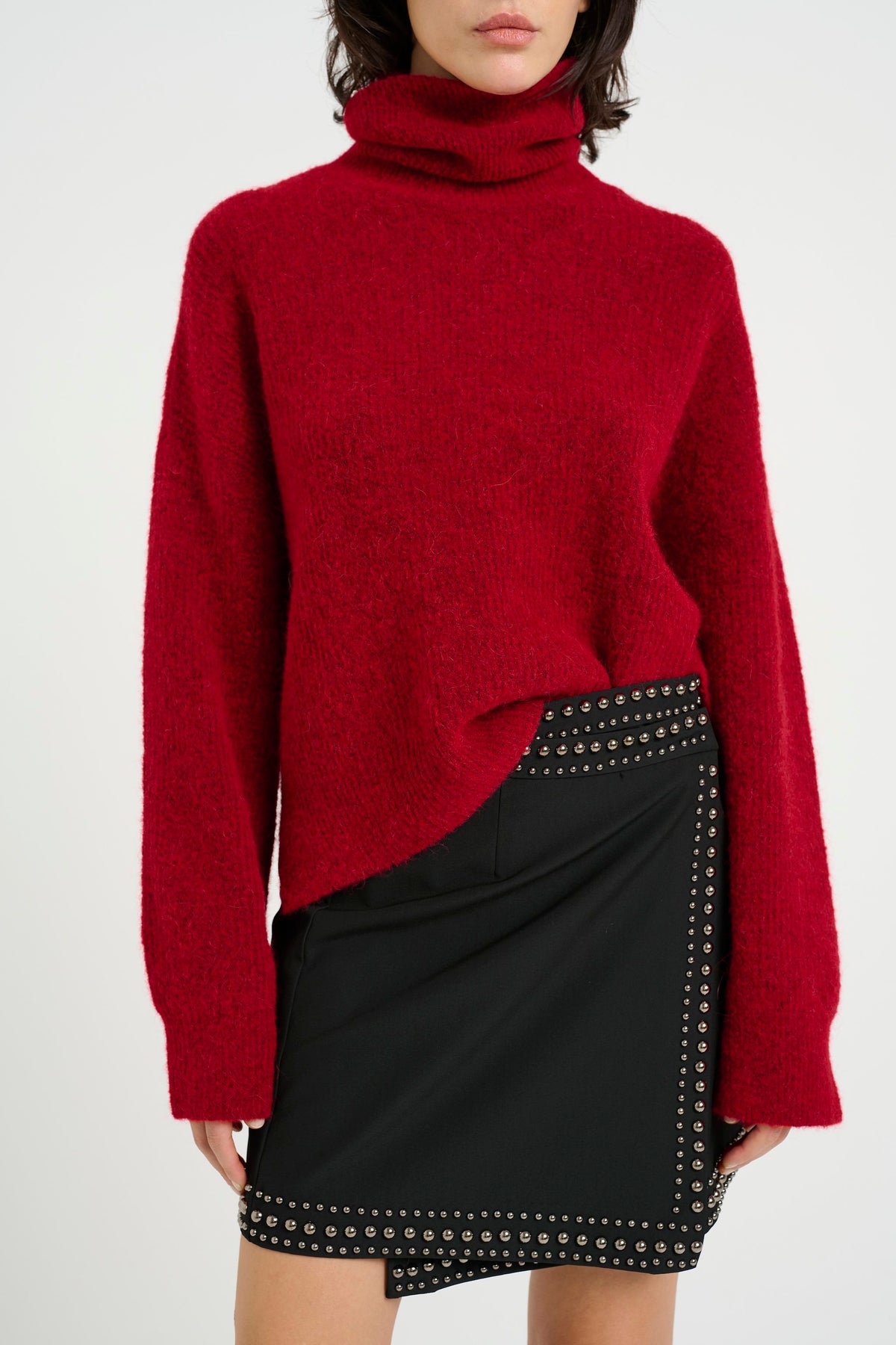 AlphaGZ Rollneck - Haute Red Melange