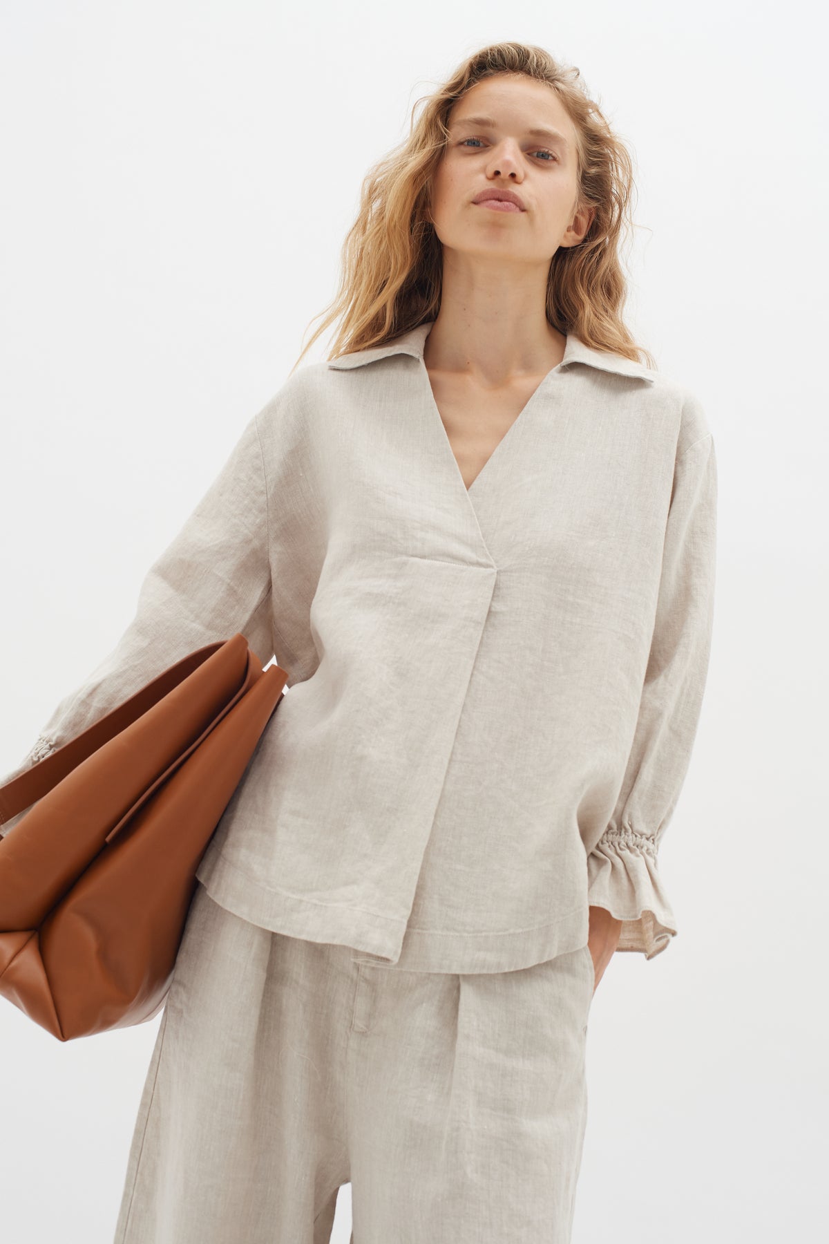 PegIW Blouse - Haze Melange