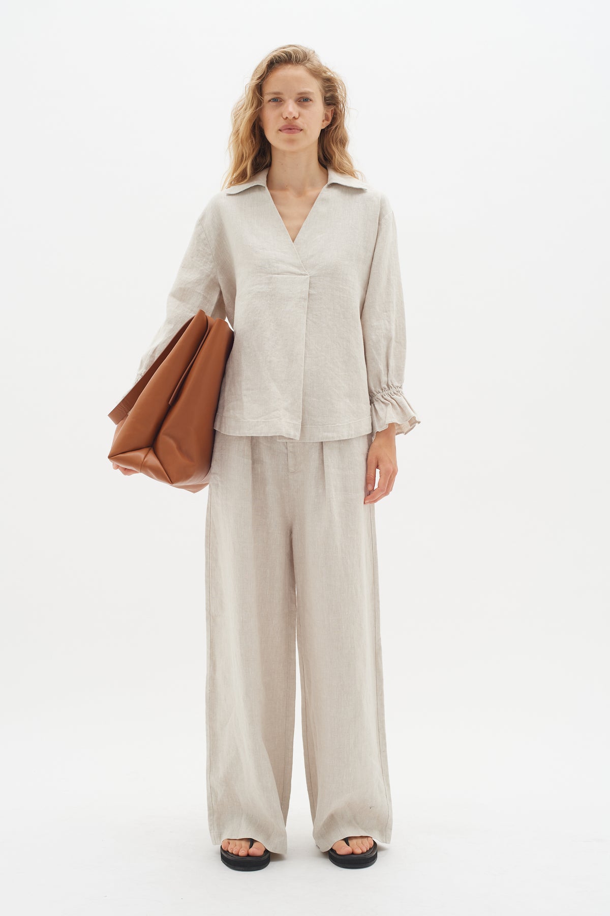 PegIW Blouse - Haze Melange