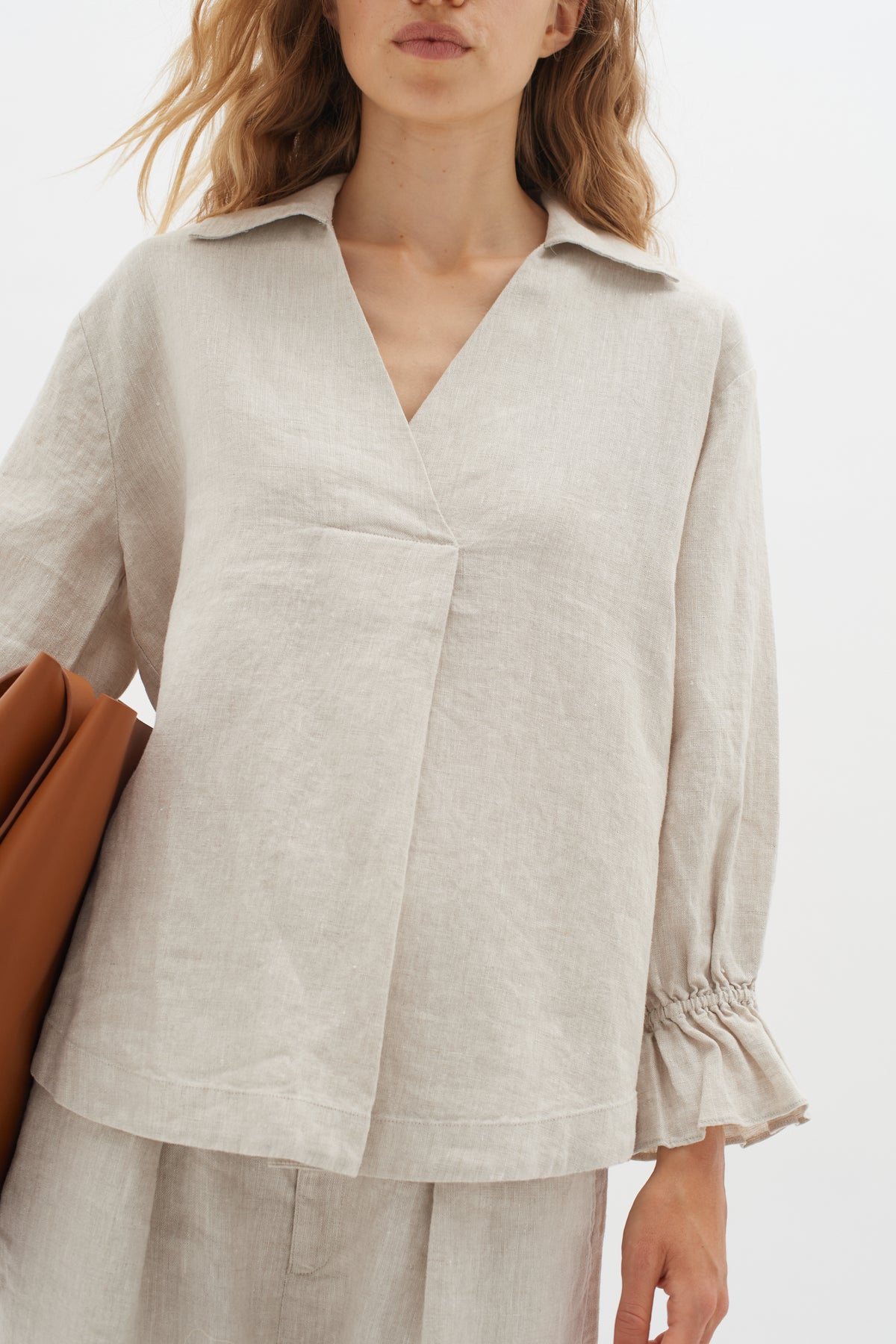 PegIW Blouse - Haze Melange