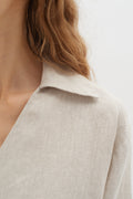 PegIW Blouse - Haze Melange