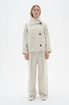 TiaraIW Short Coat - Haze Melange