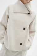 TiaraIW Short Coat - Haze Melange