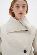 TiaraIW Short Coat - Haze Melange