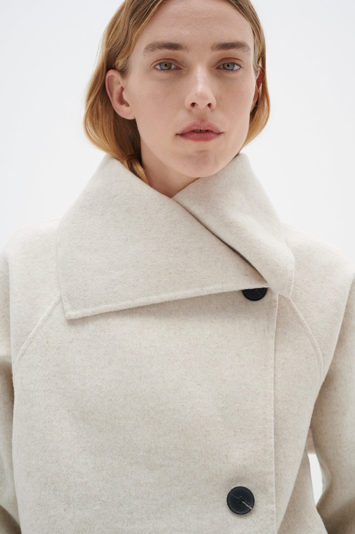 TiaraIW Short Coat - Haze Melange