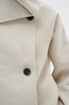 TiaraIW Short Coat - Haze Melange
